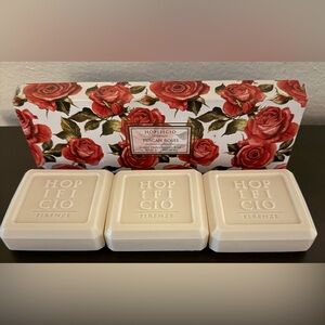 Hopificio Firenze Tuscan Roses Finest Triple Milled Soaps Set